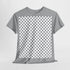 Keffiyeh Pattern Heavy Cotton Tee - Modern Mesh Design Streetwear T-Shirt